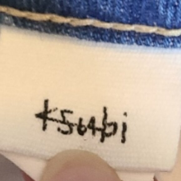 KSUBI CHLO WASTED ETERNAL JEANS ULTRA HIGH RISE RELAXED TAPER RIGID DENIM sz 27 - Picture 10 of 12